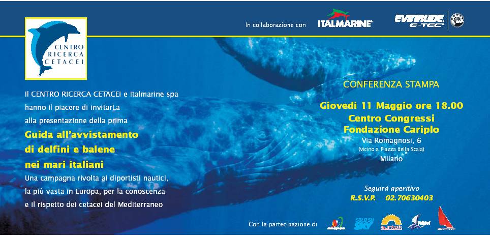 Conferenza sui Cetacei
